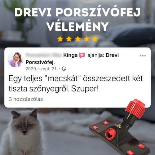 Univerzális Porszívófej + Tartalék Betét